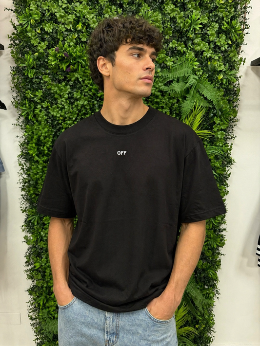 OFF WHITE T-Shirt OFF Logo Tee nera