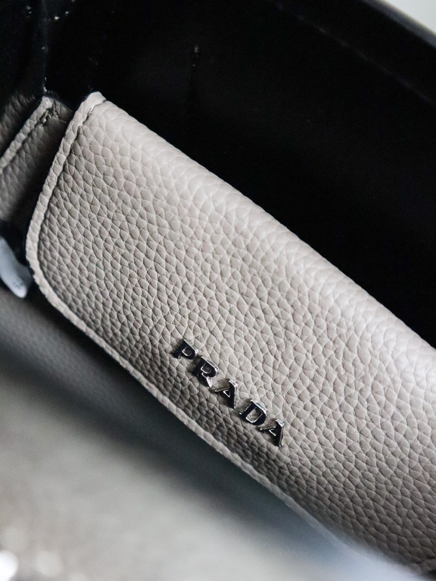 PRADA Borsa Double Small beige