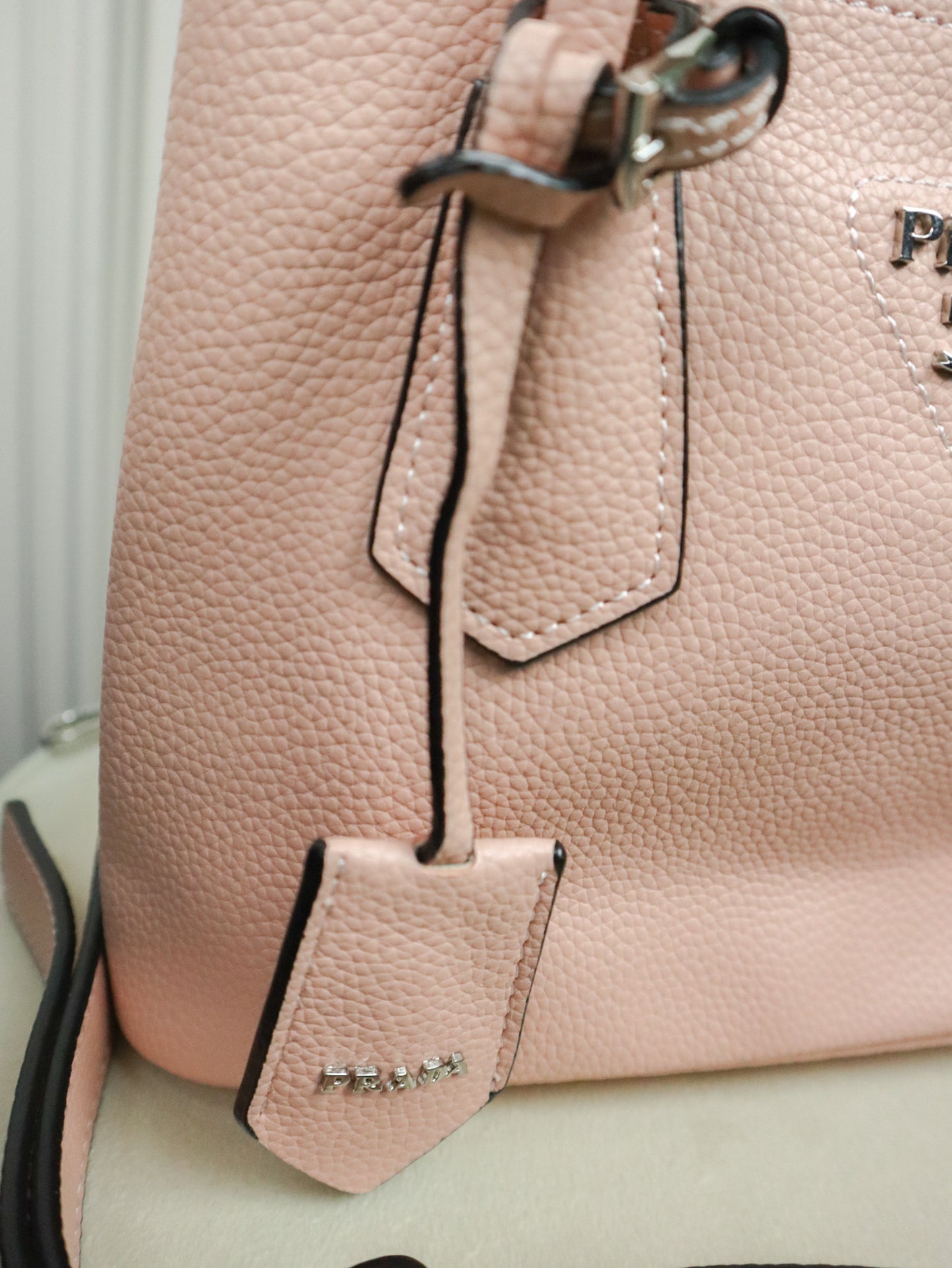 PRADA Borsa Double Small rosa