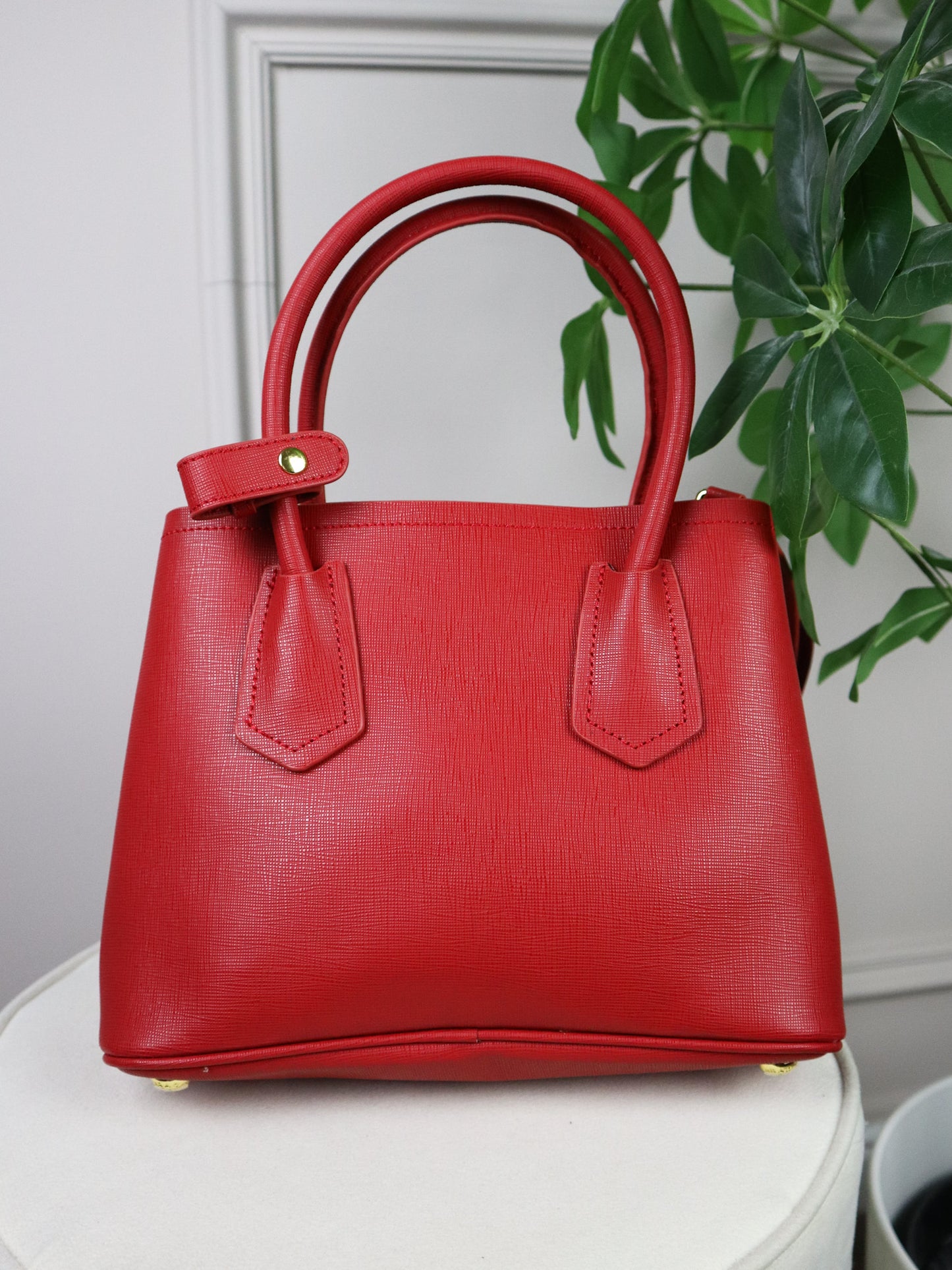 PRADA Borsa Double Small rossa