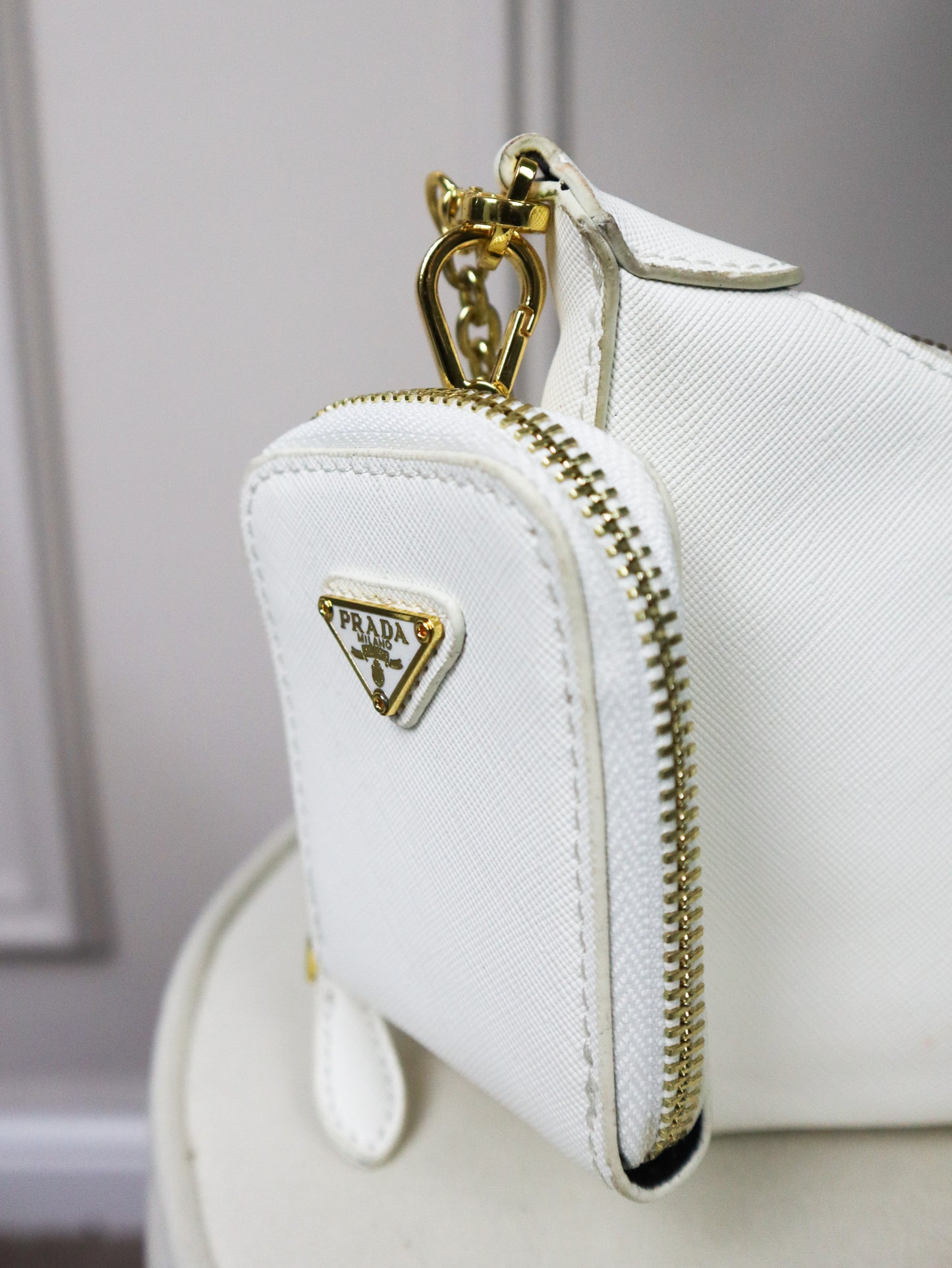 PRADA Borsa Re-Edition 2005 bianca