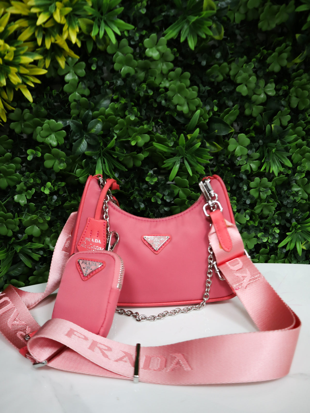 PRADA Borsa Re-Edition 2005 rosa