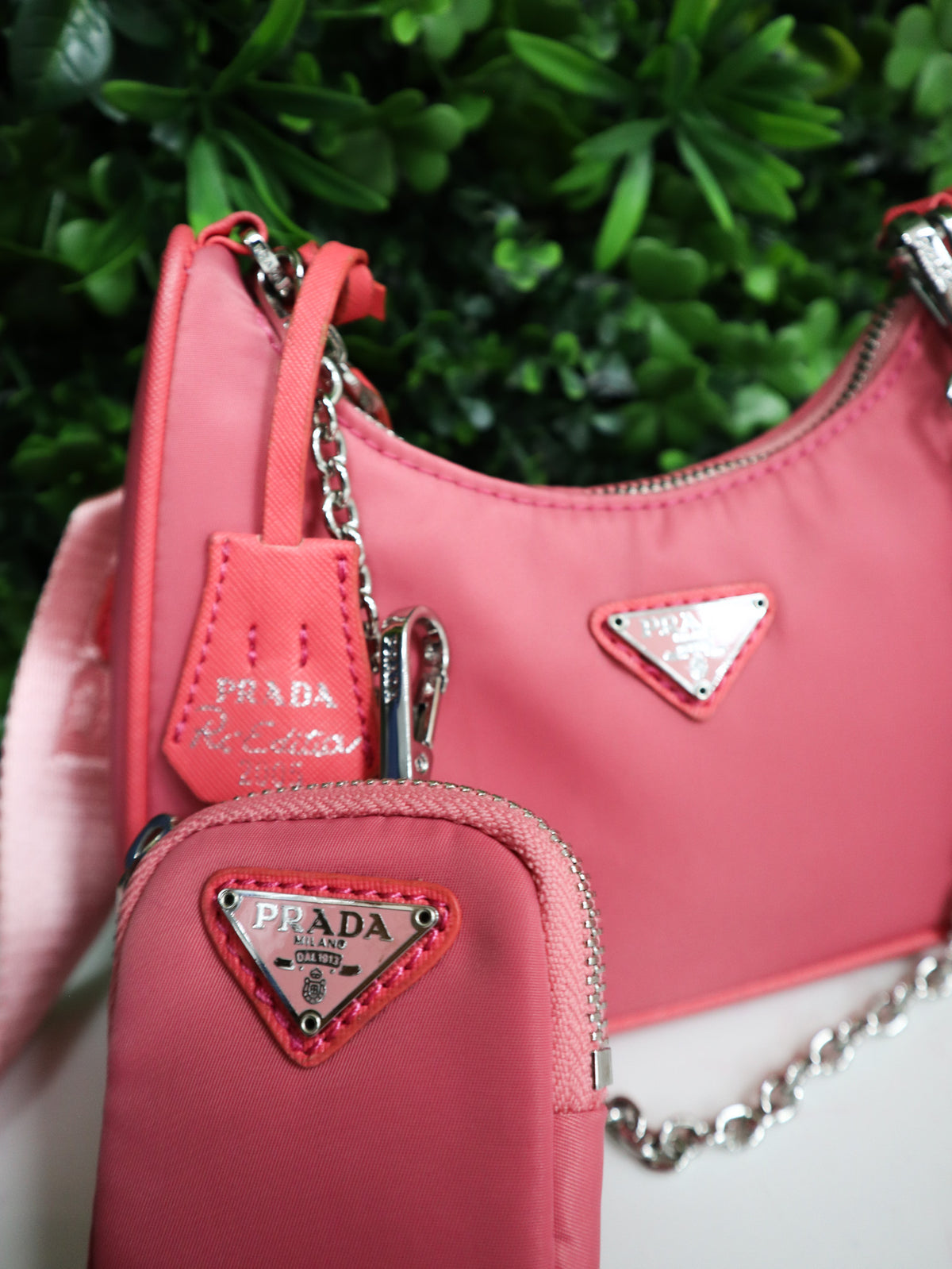 PRADA Borsa Re-Edition 2005 rosa