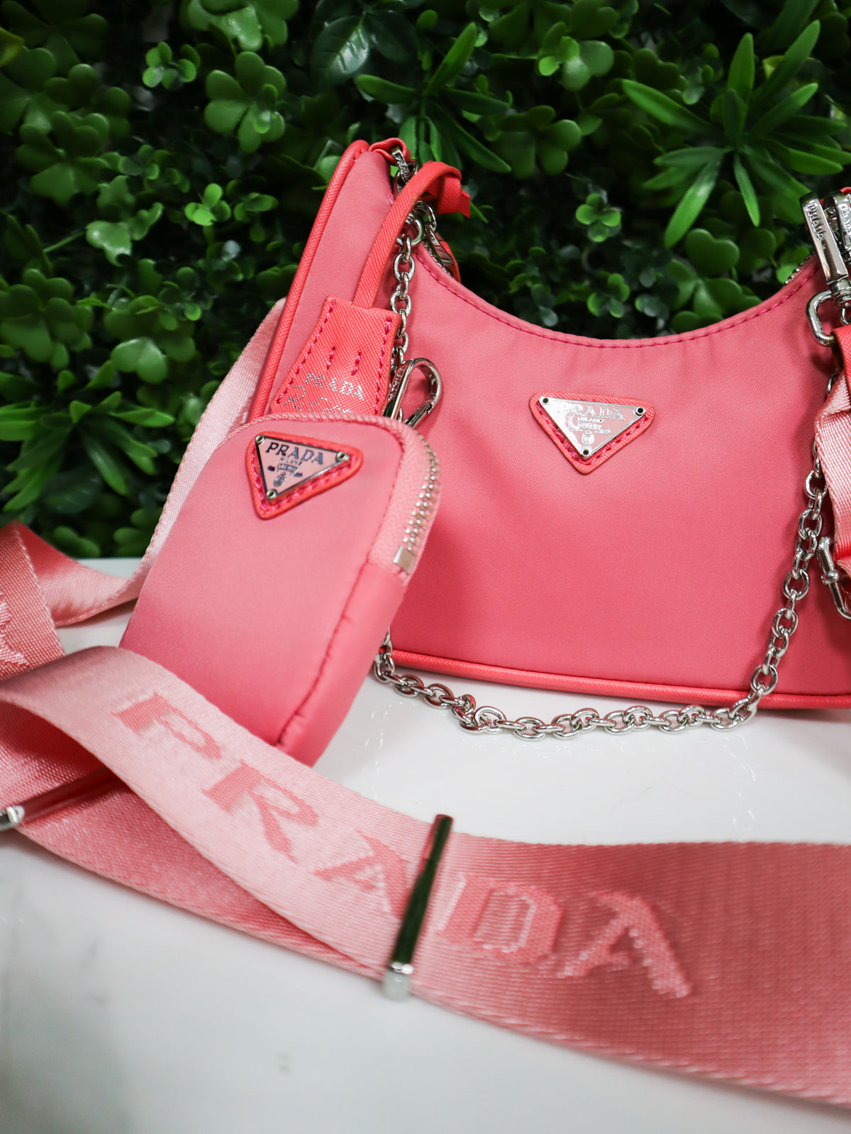 PRADA Borsa Re-Edition 2005 rosa