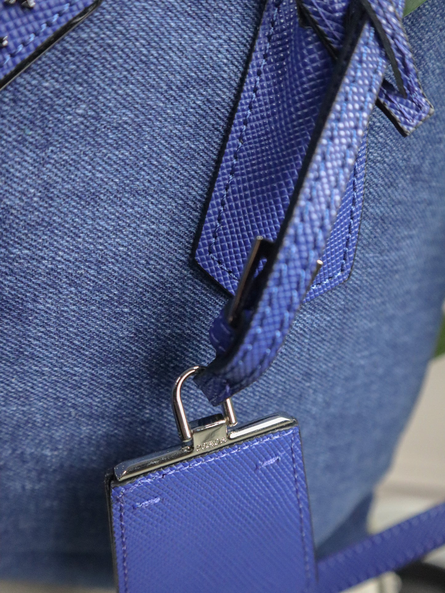 PRADA Borsa Tote in denim