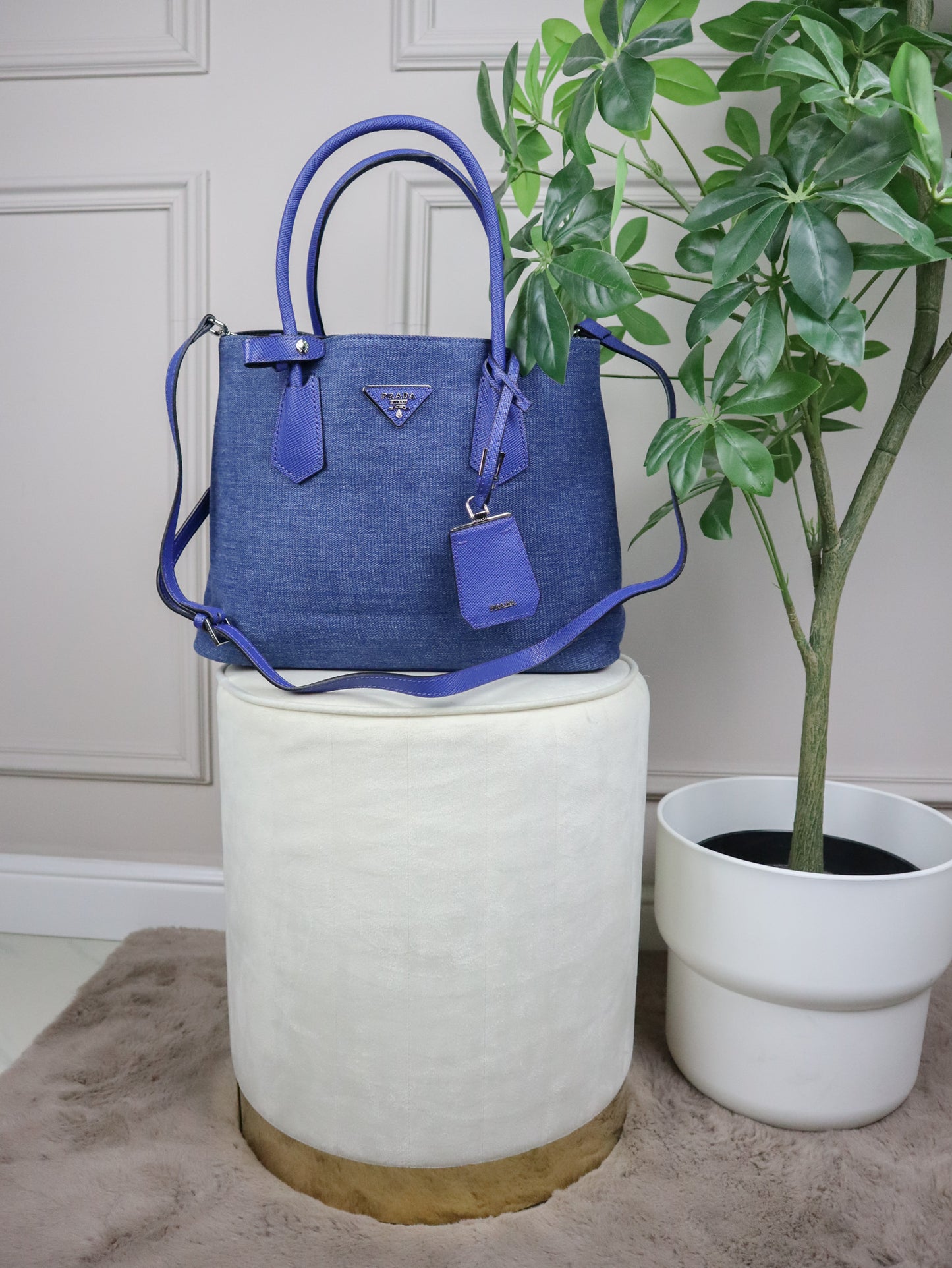 PRADA Borsa Tote in denim