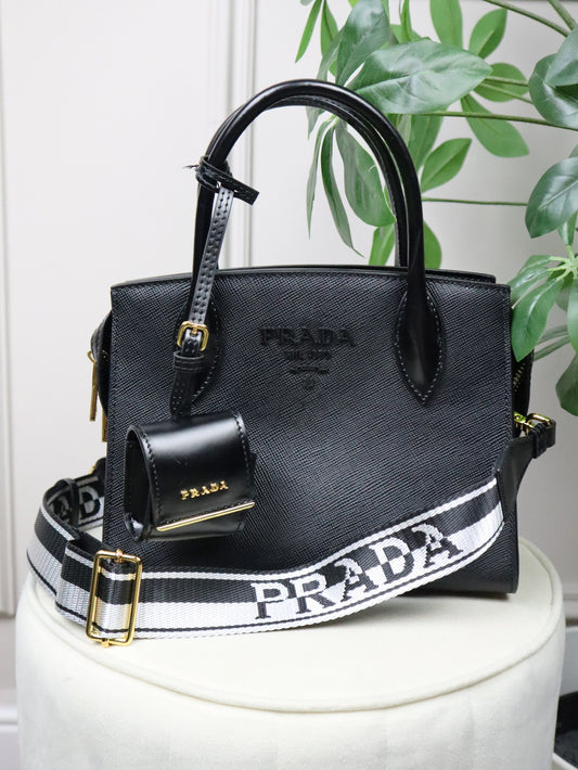 PRADA Borsa Tote nera