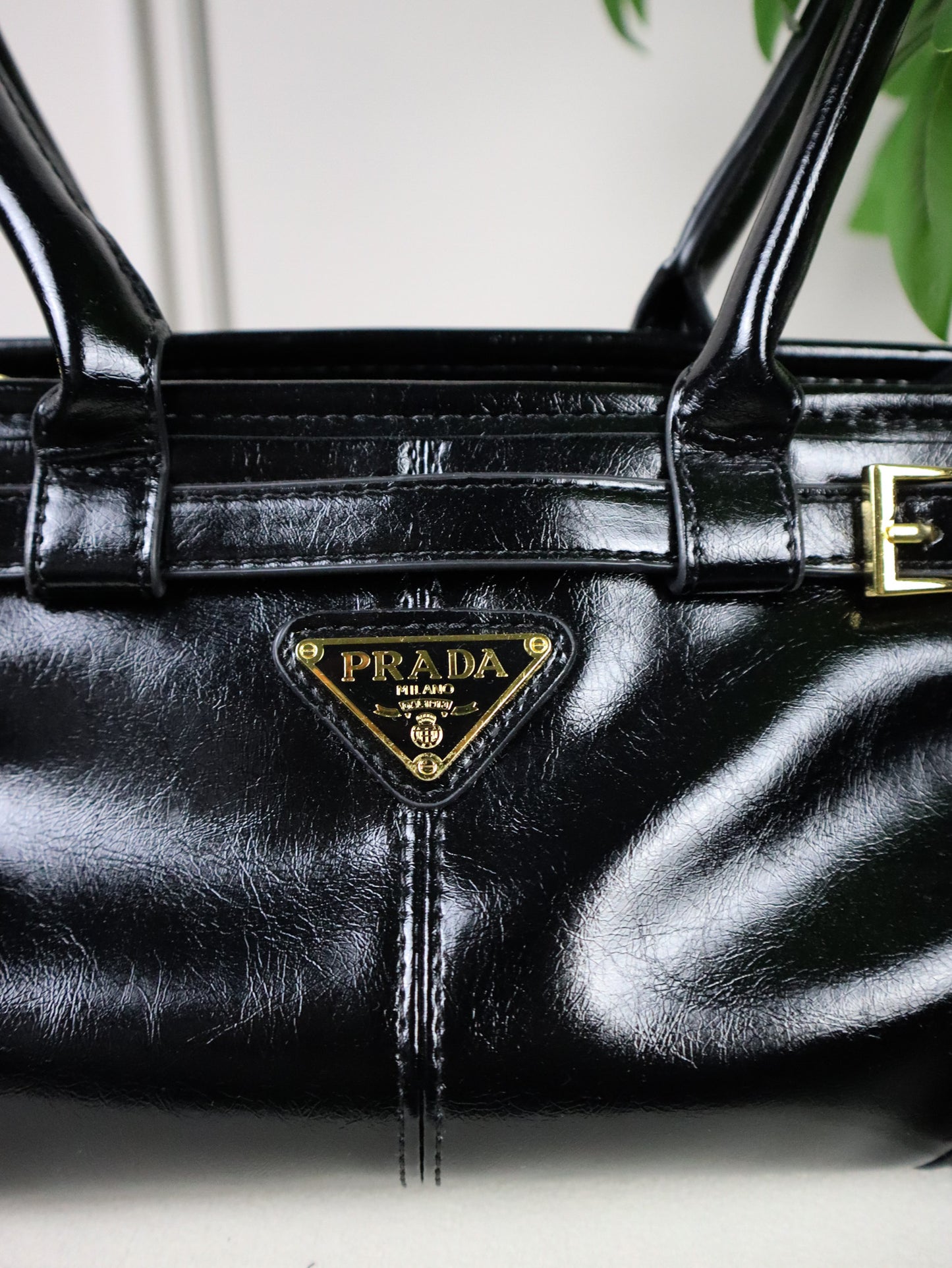 PRADA Borsa a spalla Bonnie nera