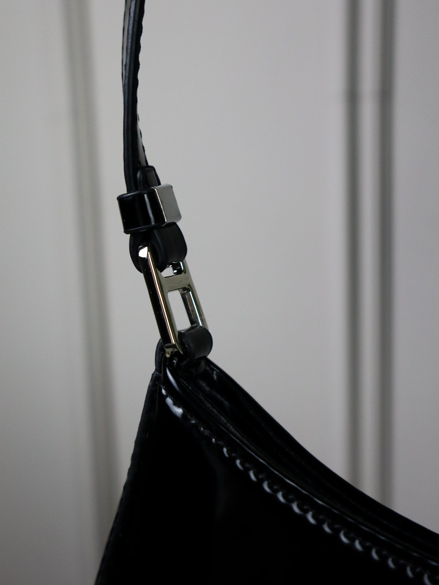 PRADA Borsa in vernice nera