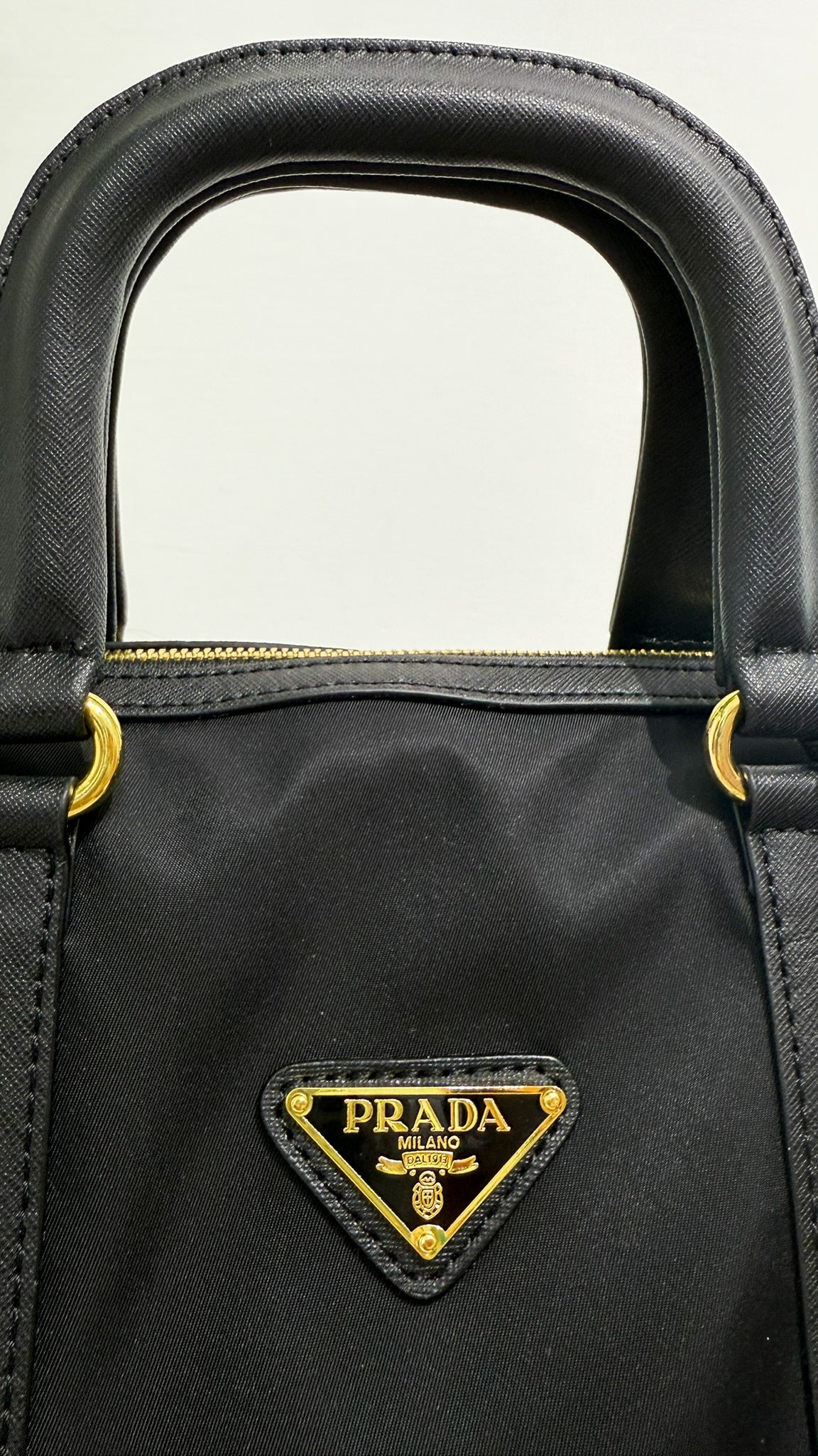 PRADA Borsone nero
