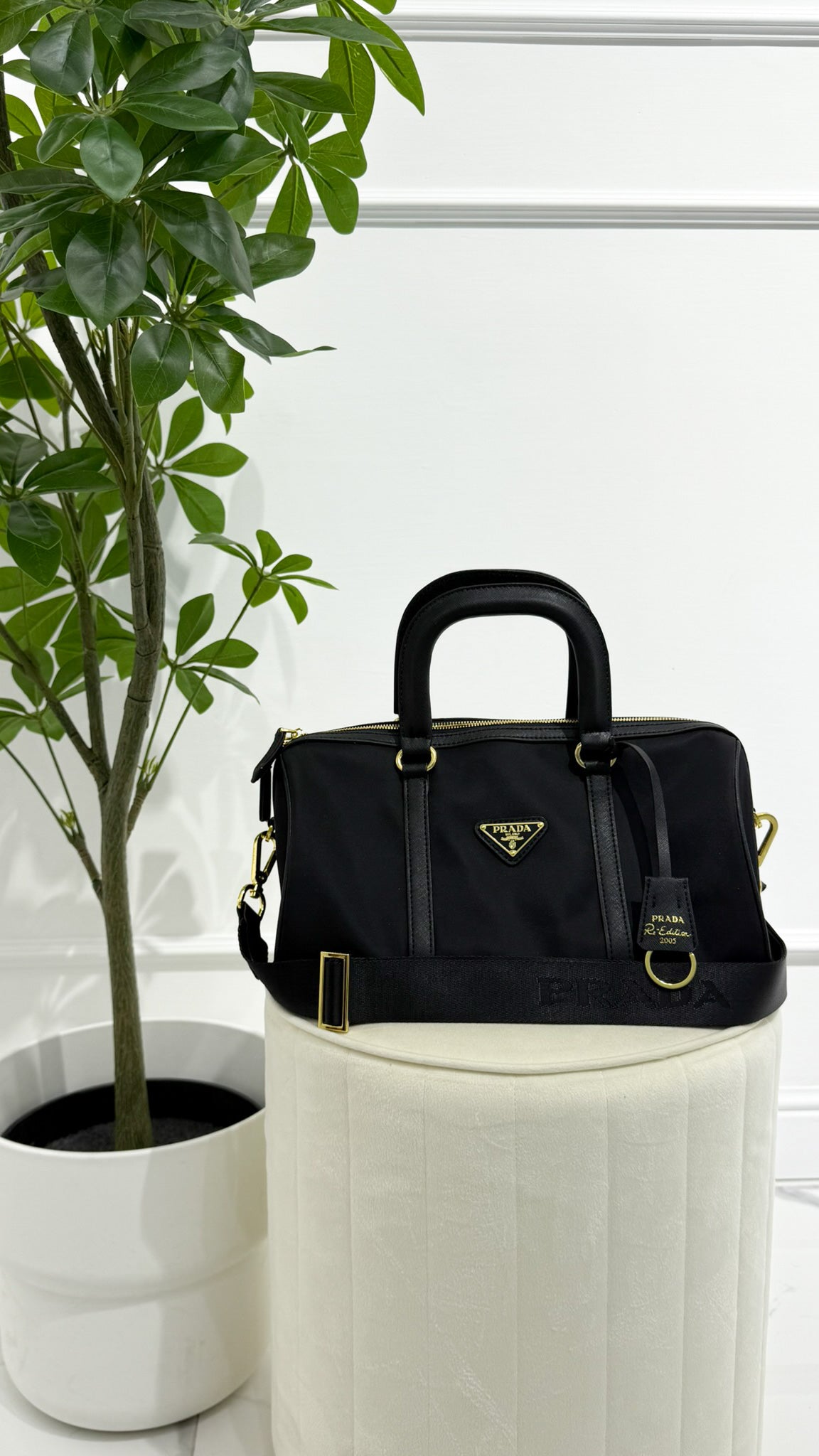 PRADA Borsone nero