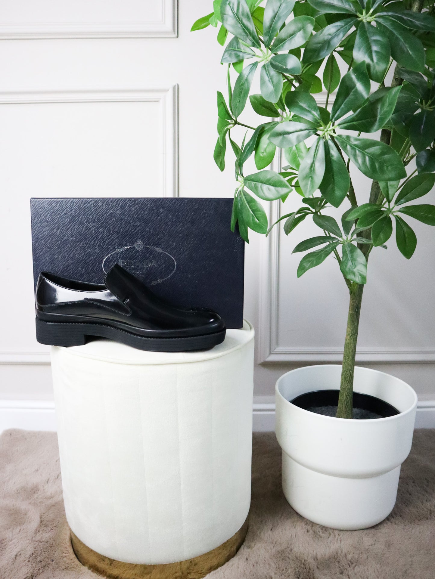 PRADA Mocassini neri