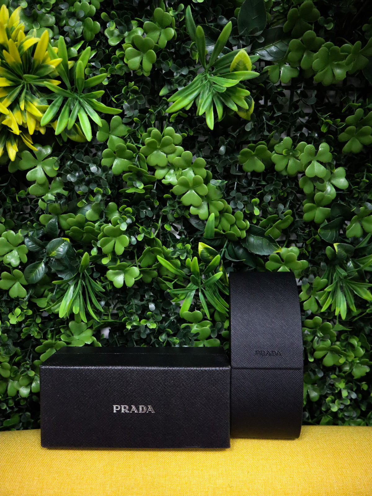 PRADA Occhiali vista rettangolari neri