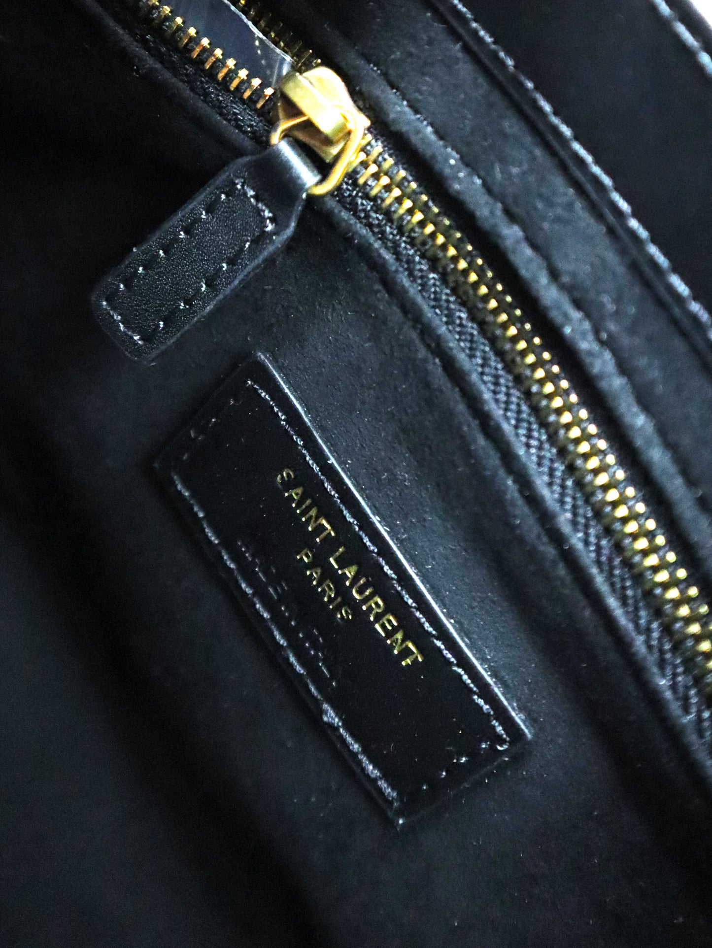 SAINT LAURENT Borsa Hobo nera