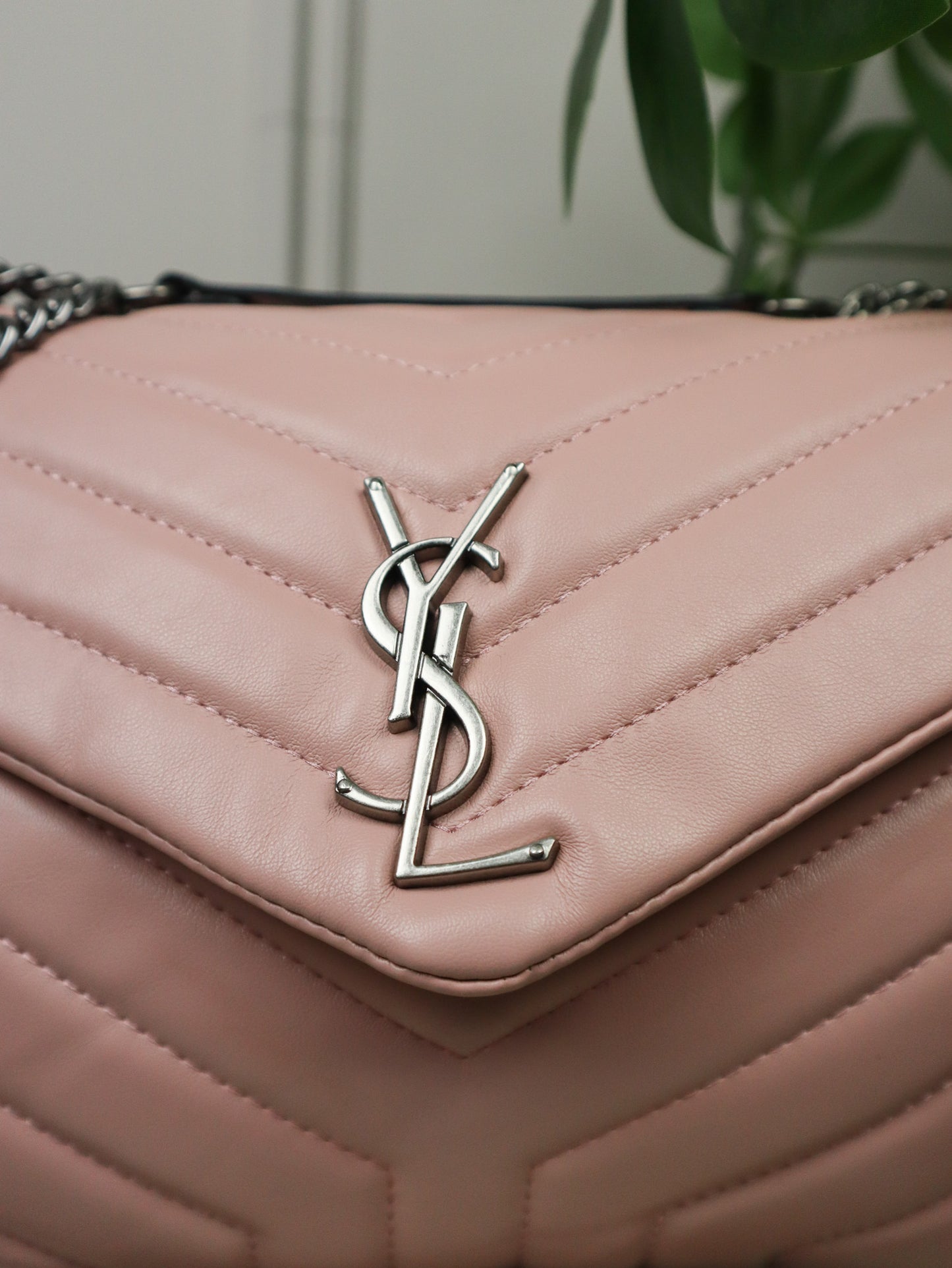 SAINT LAURENT Borsa LouLou rosa