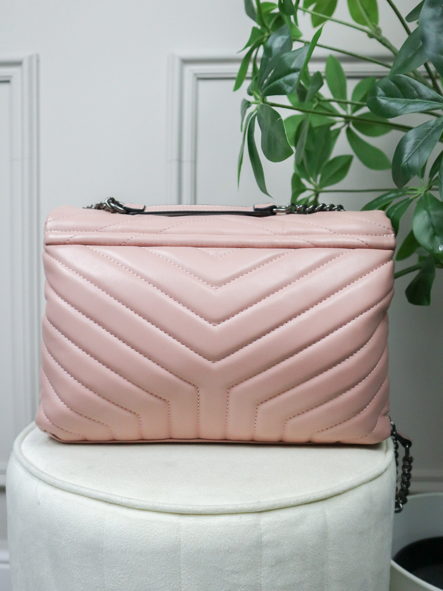 SAINT LAURENT Borsa LouLou rosa