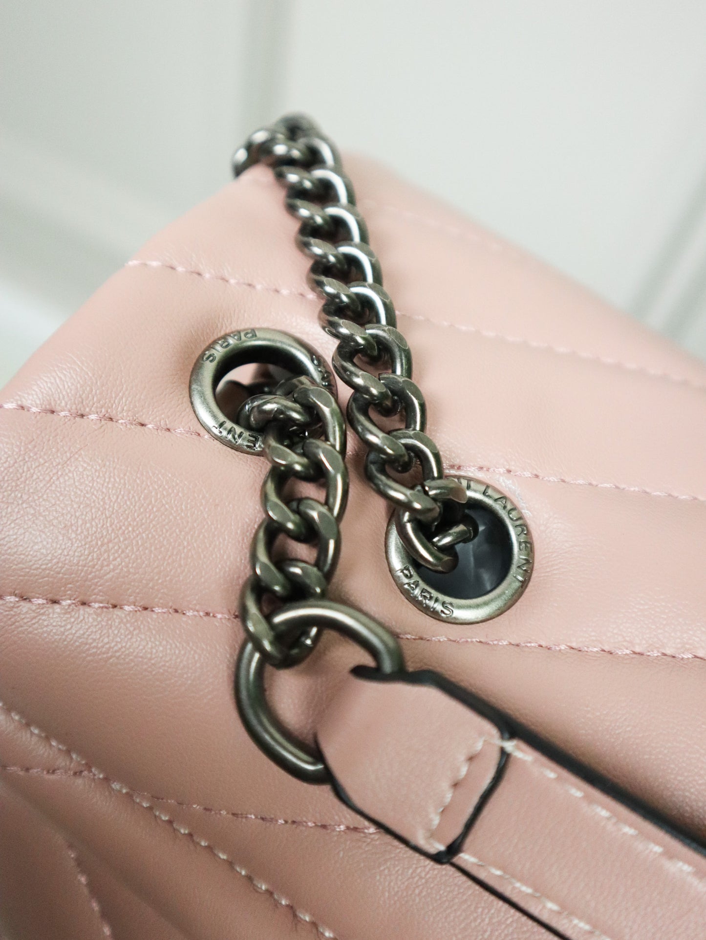 SAINT LAURENT Borsa LouLou rosa