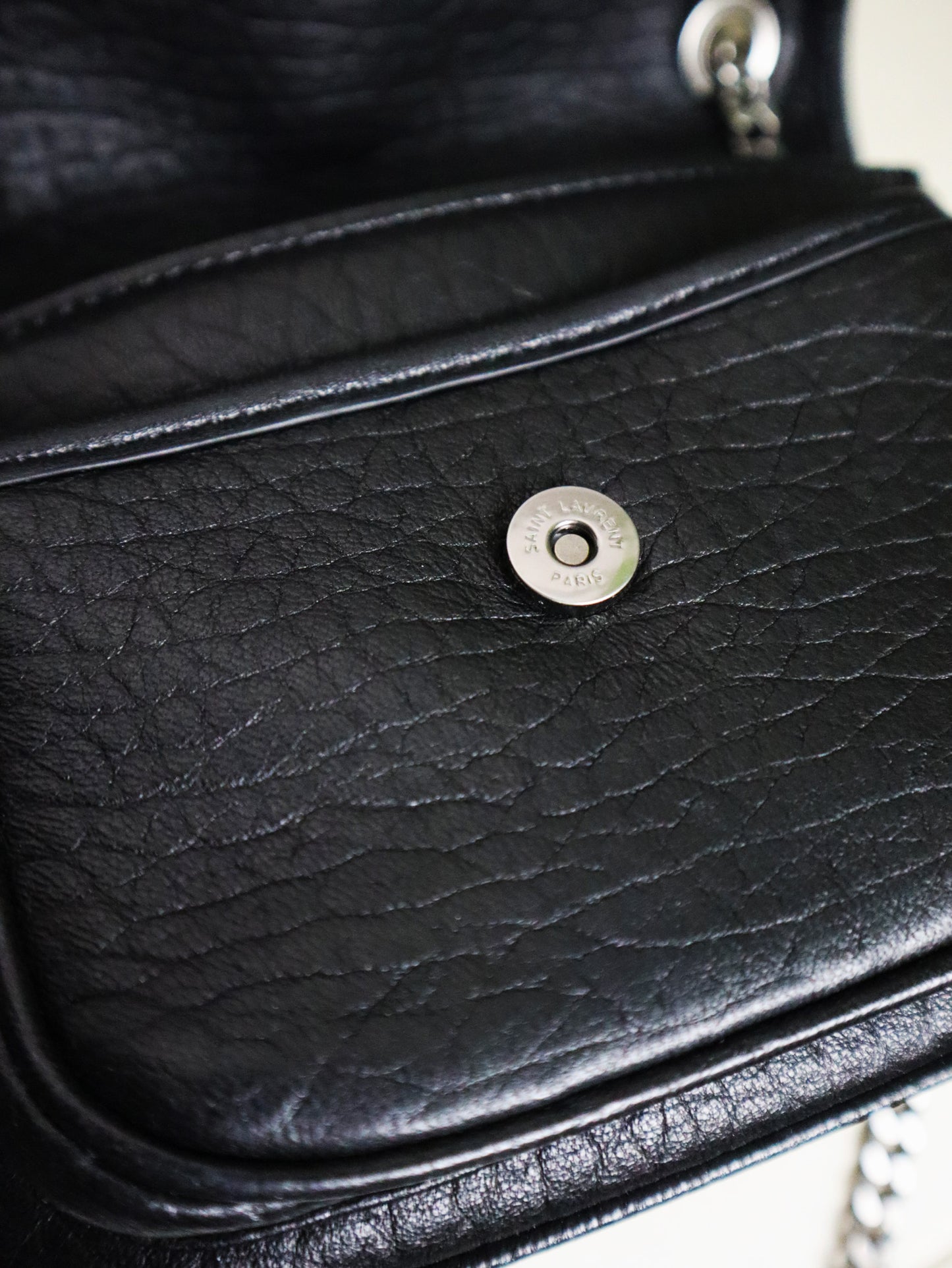 SAINT LAURENT Borsa Niki nera