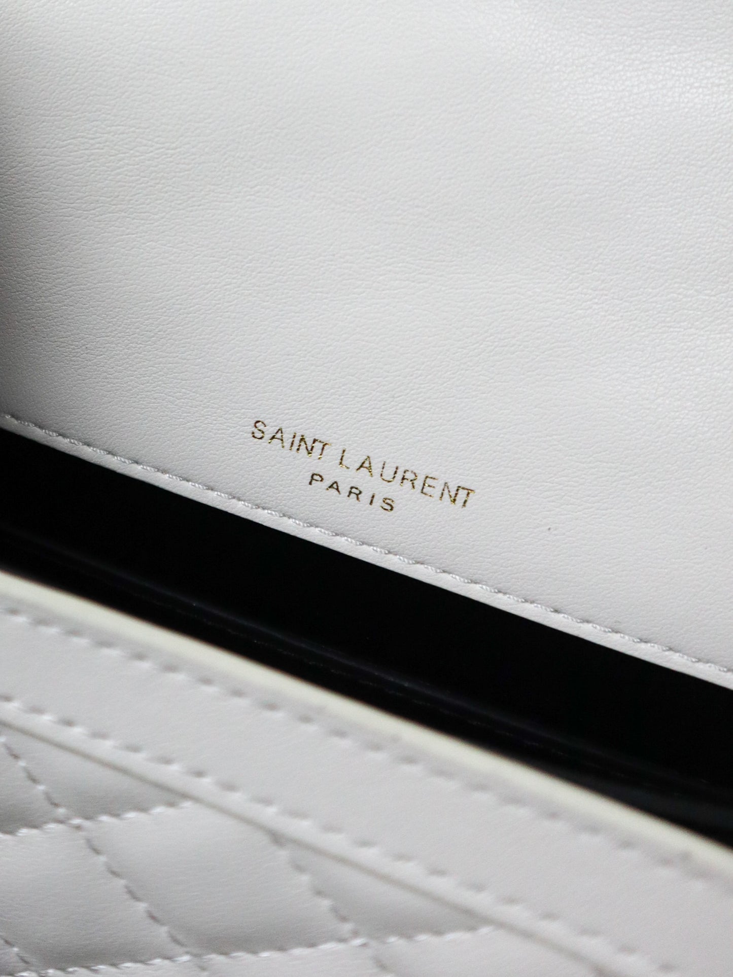 SAINT LAURENT Borsa Solferino bianca