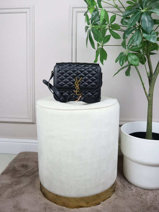 SAINT LAURENT Borsa Solferino nera