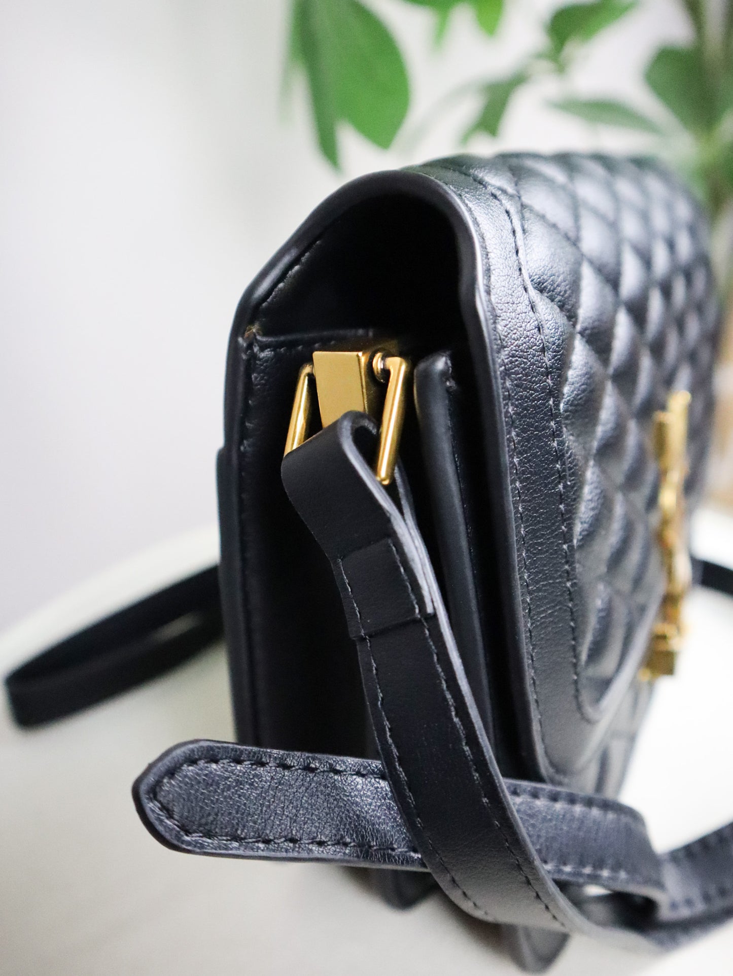 SAINT LAURENT Borsa Solferino nera