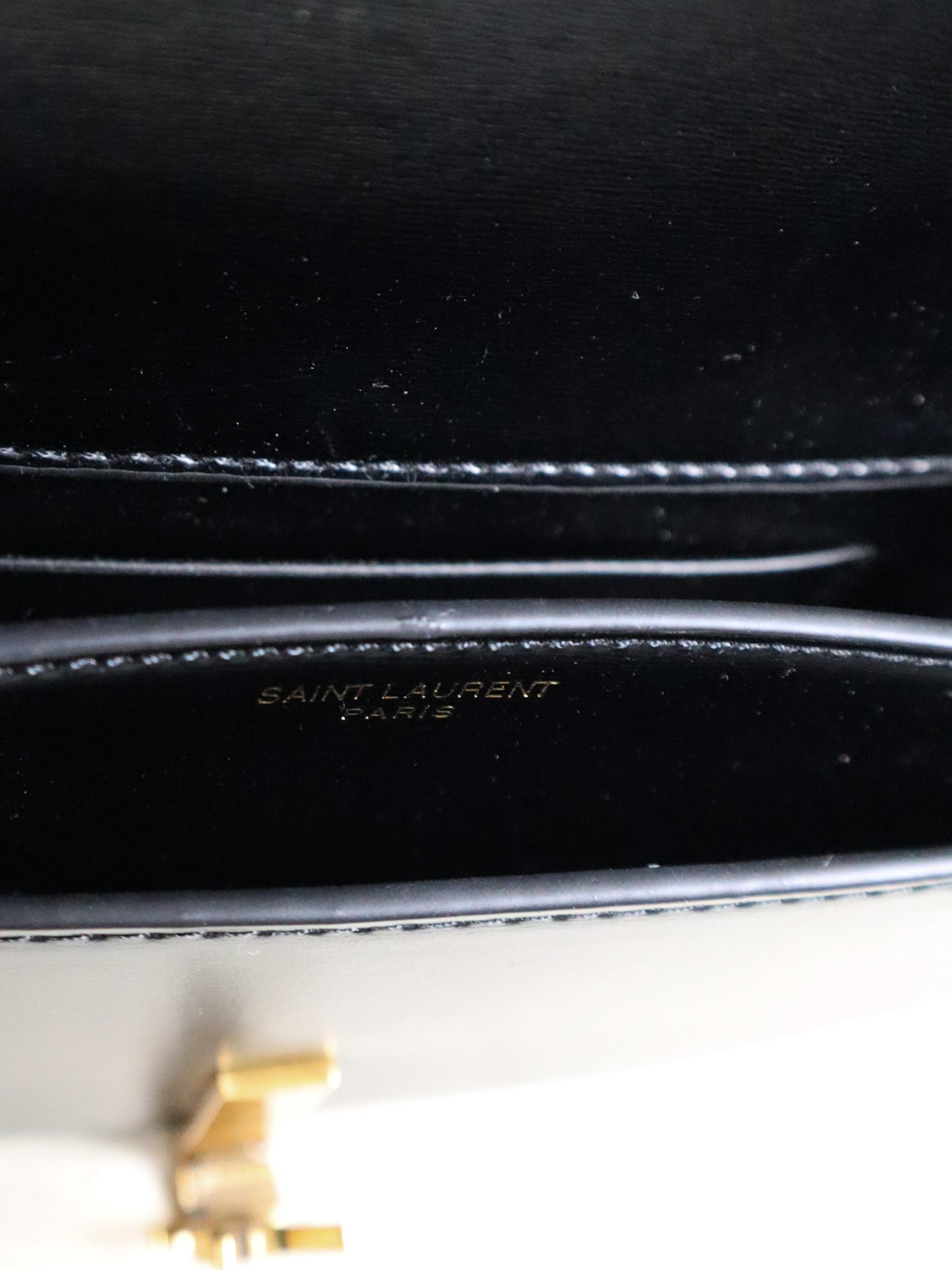 SAINT LAURENT Borsa a spalla Voltaire Mini nera