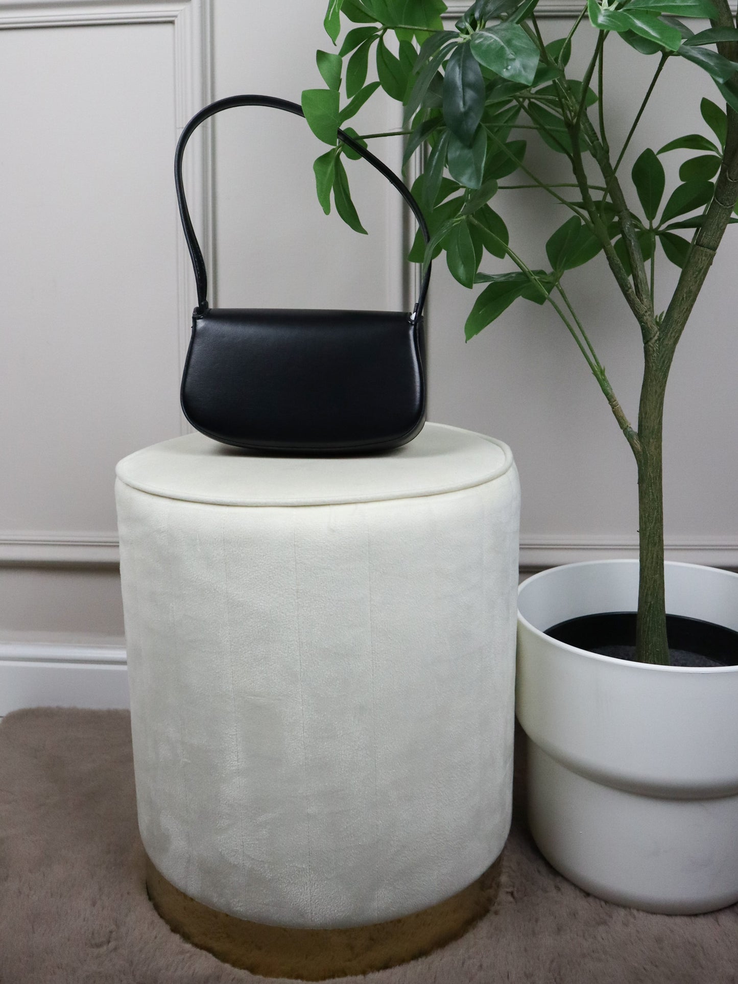 SAINT LAURENT Borsa a spalla Voltaire Mini nera