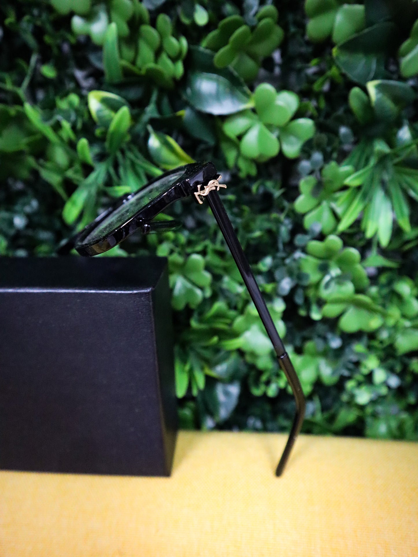 SAINT LAURENT Occhiali vista cat-eye neri