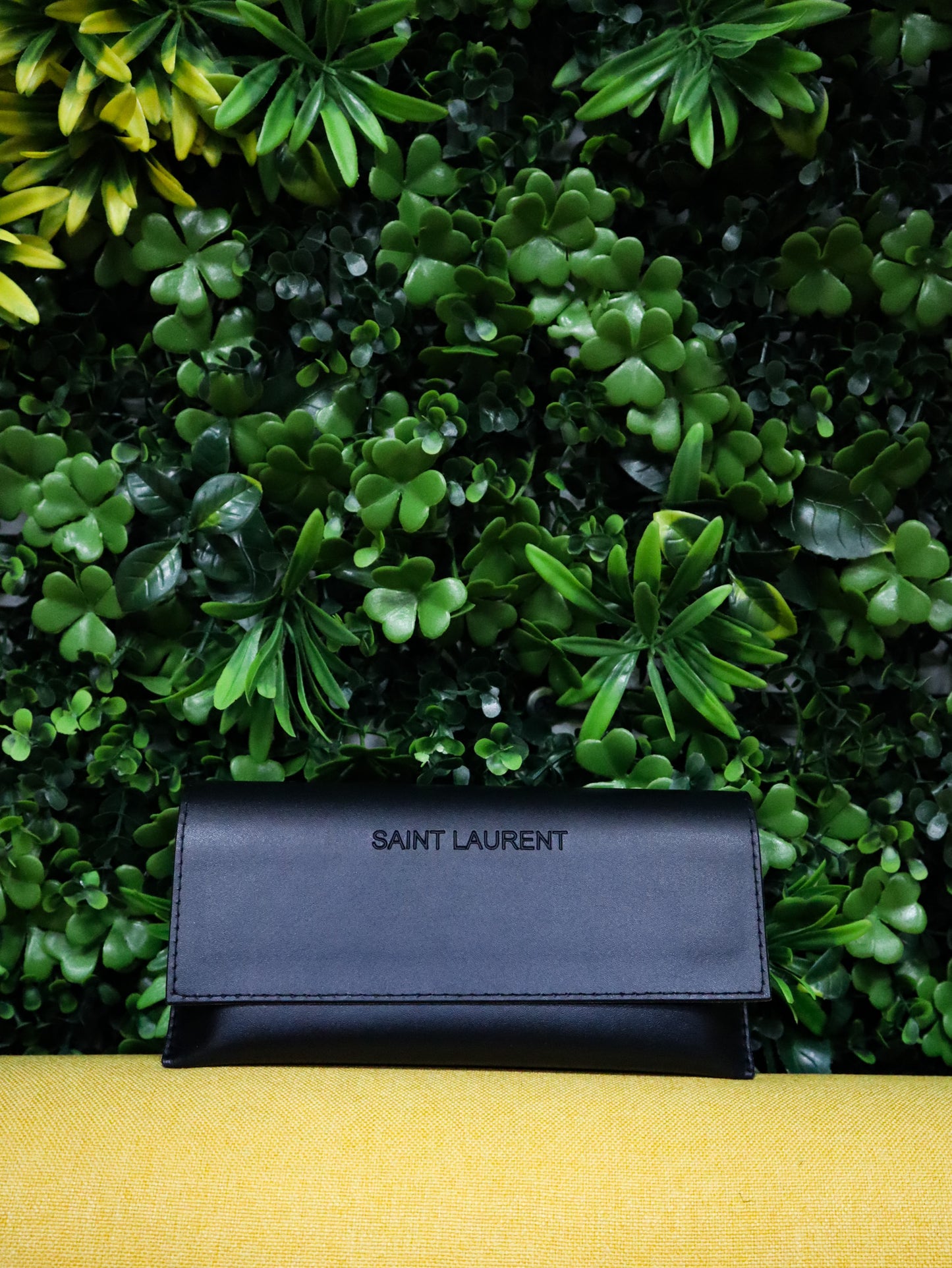 SAINT LAURENT Occhiali vista cat-eye neri