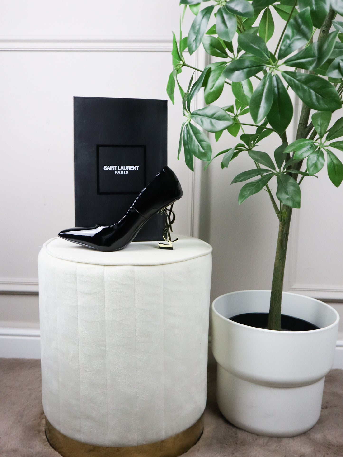 SAINT LAURENT Scarpetta nera