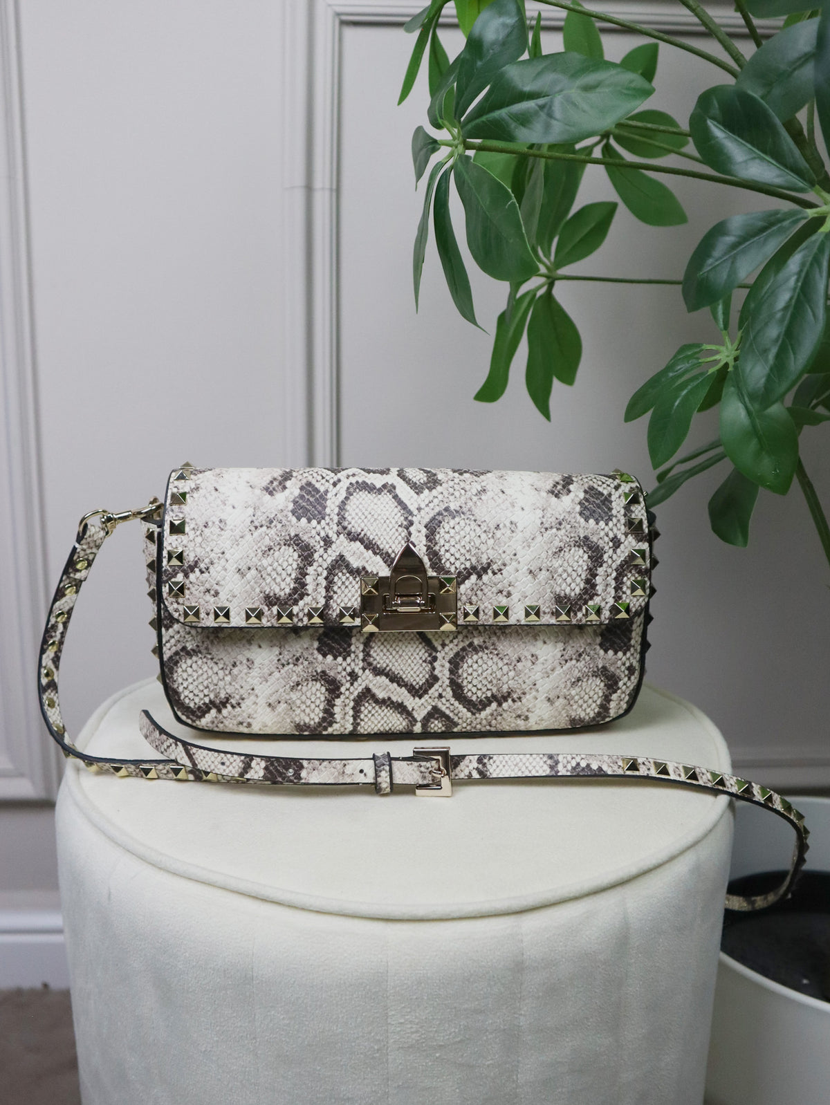 VALENTINO Borsa Rockstud Shoulder