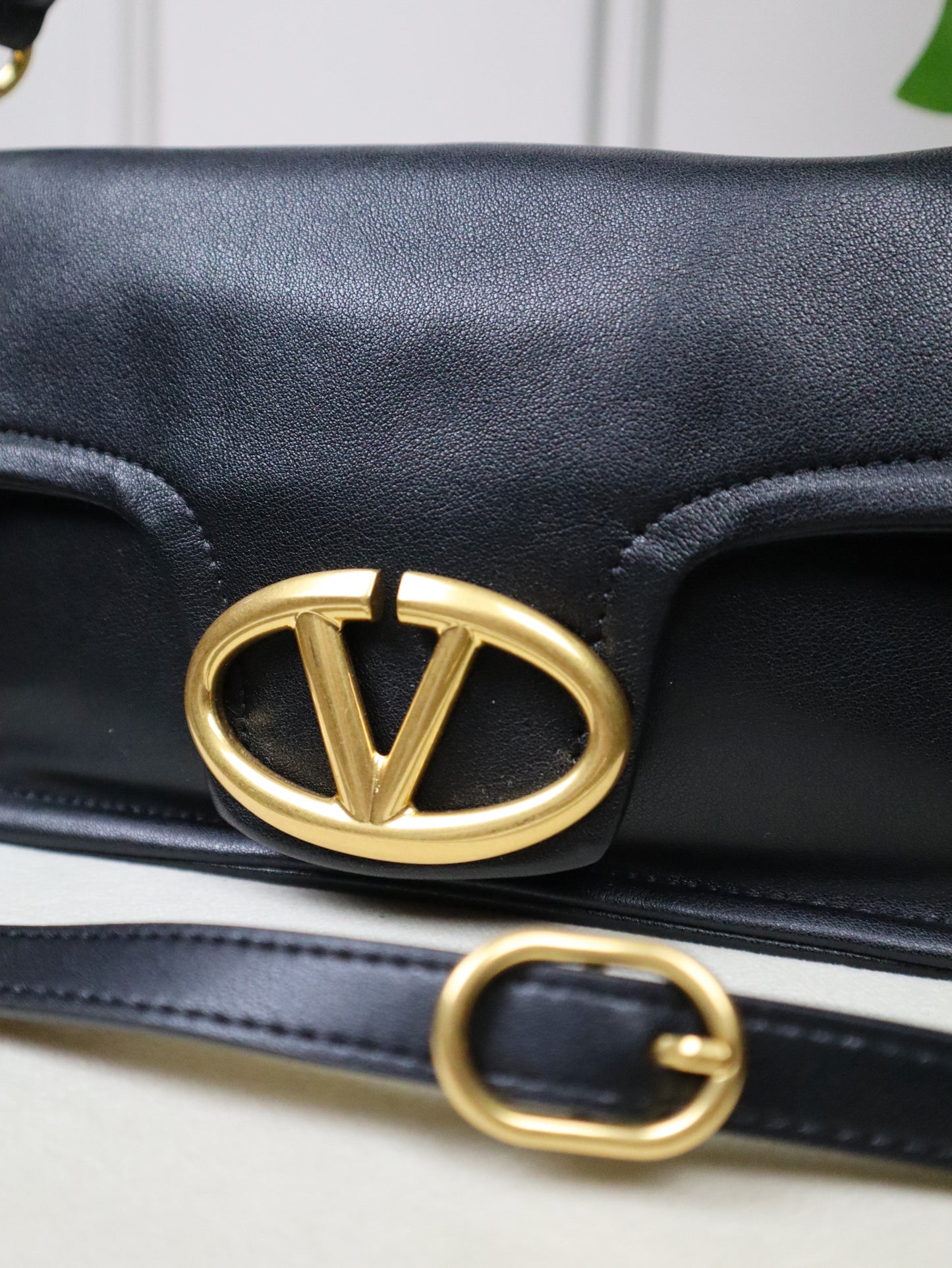 VALENTINO Borsa VLogo Moon nera