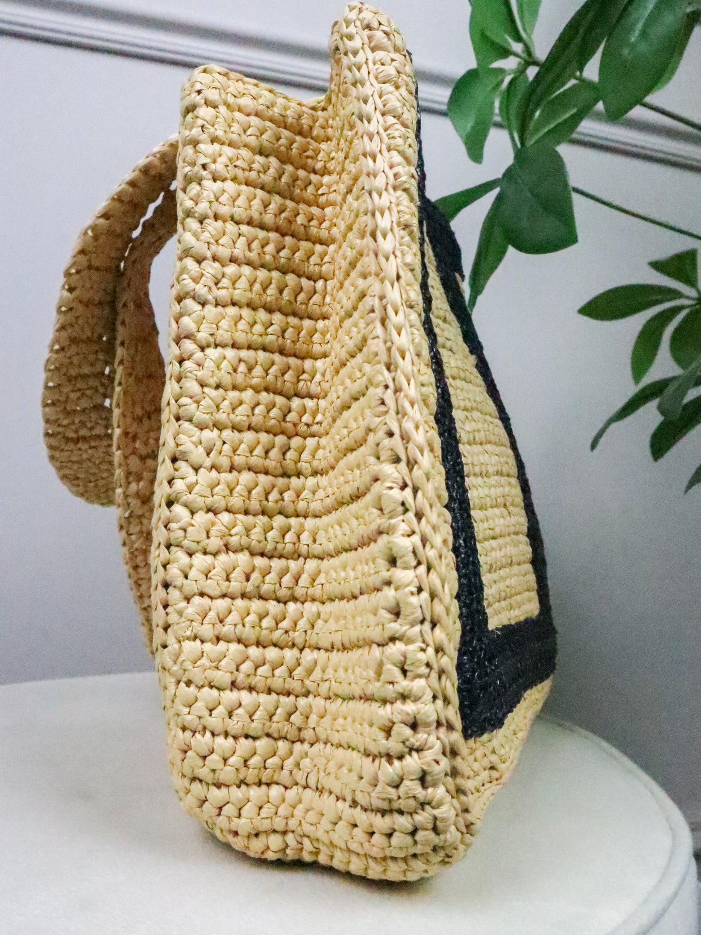 VALENTINO Borsa Viva Superstar Large beige e nera