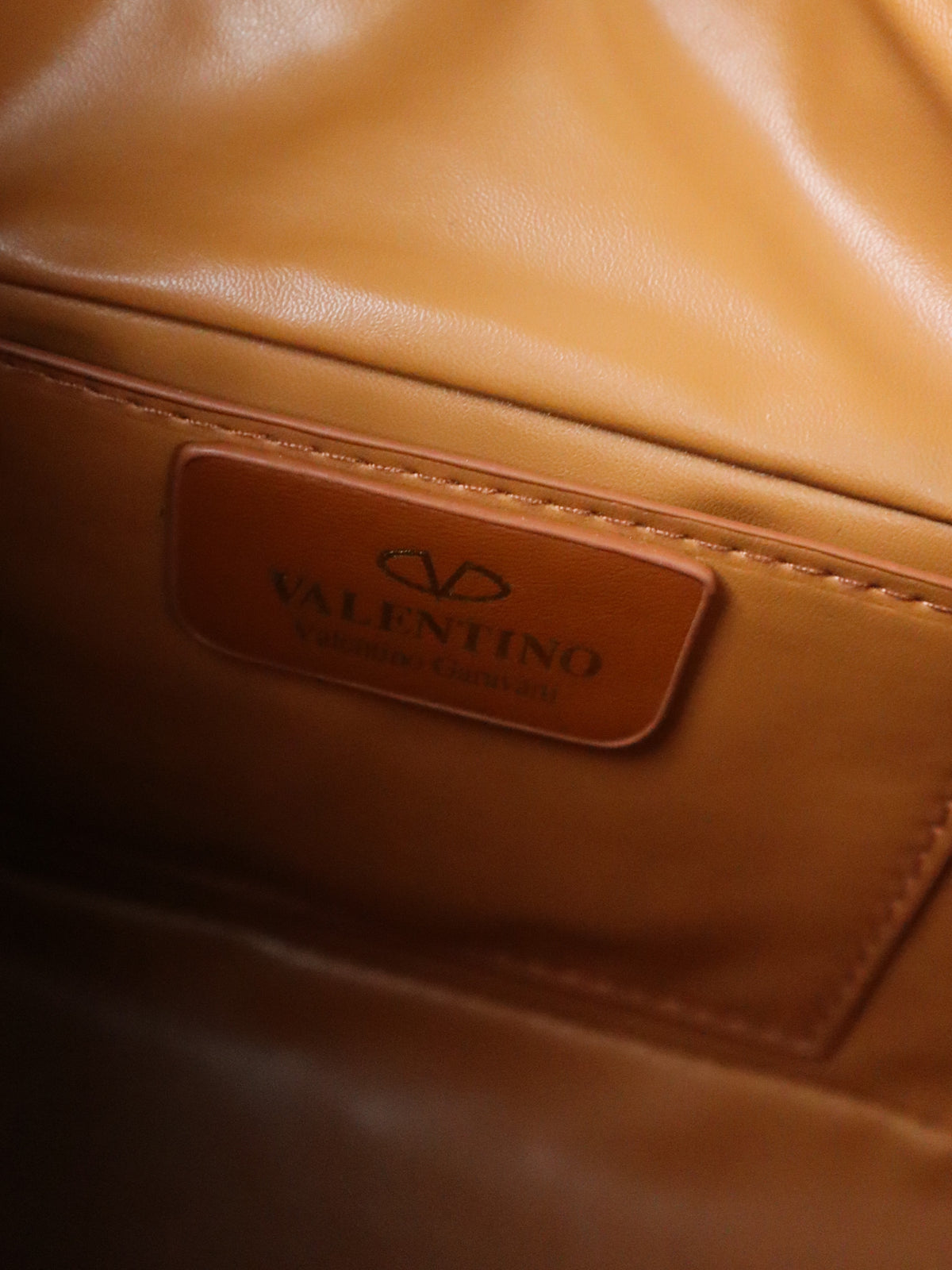 VALENTINO Borsa a mano Loco East West arancione
