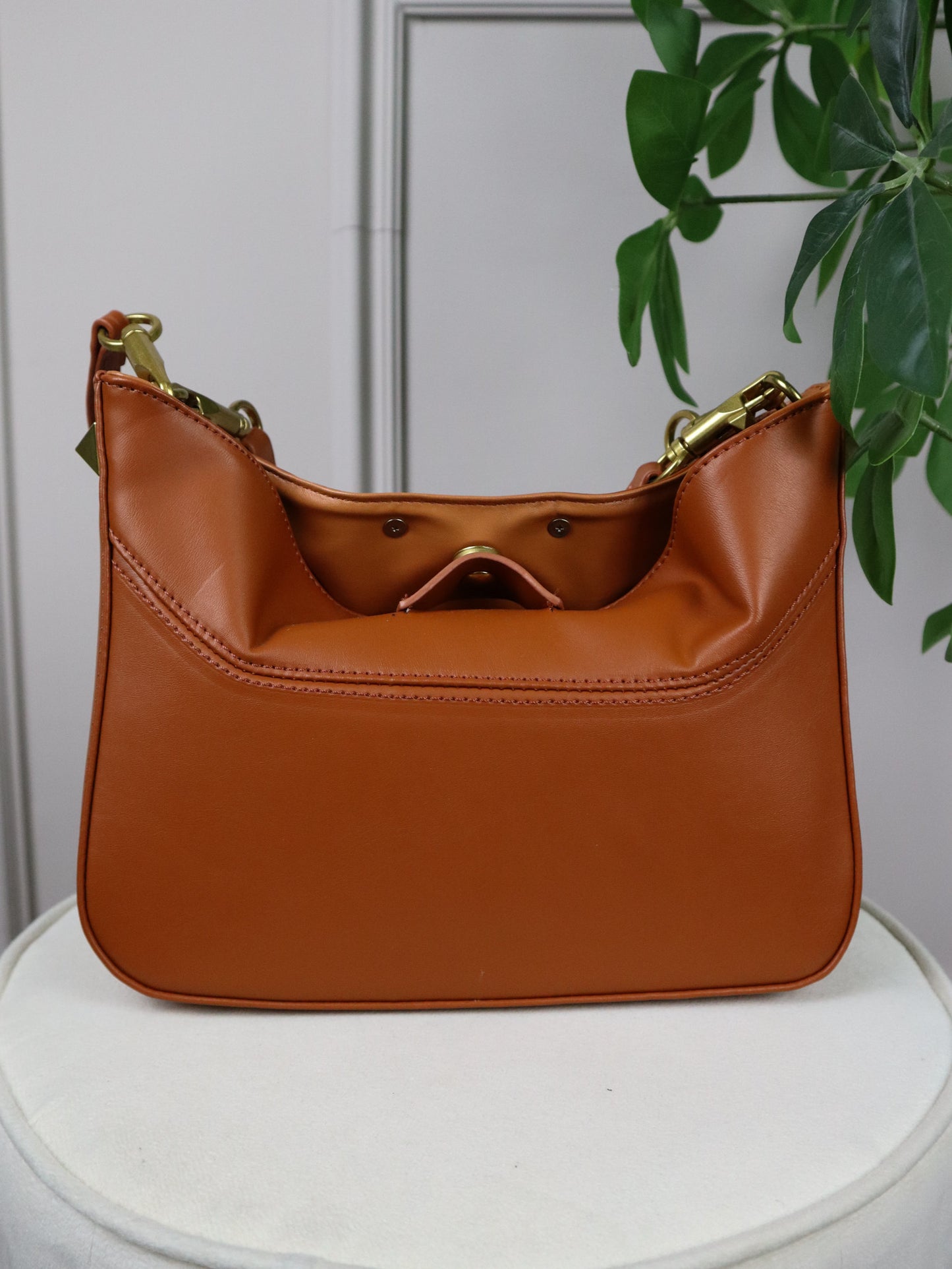 VALENTINO Borsa a mano Loco East West arancione