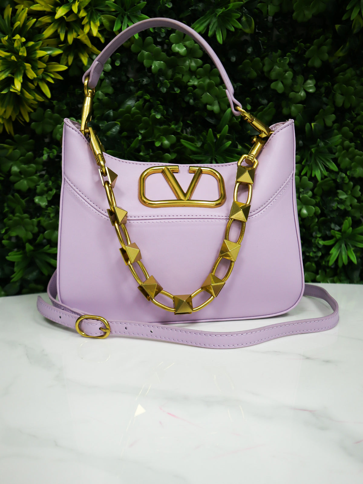 VALENTINO Borsa a mano Loco East West lilla