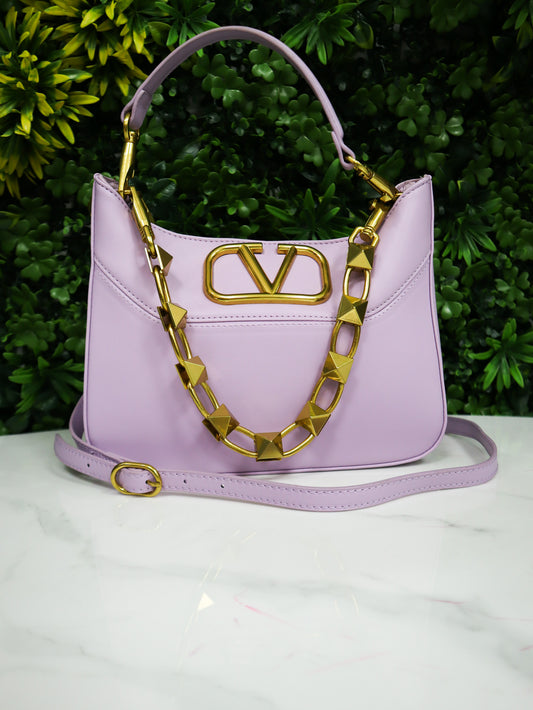 VALENTINO Borsa a mano Loco East West lilla
