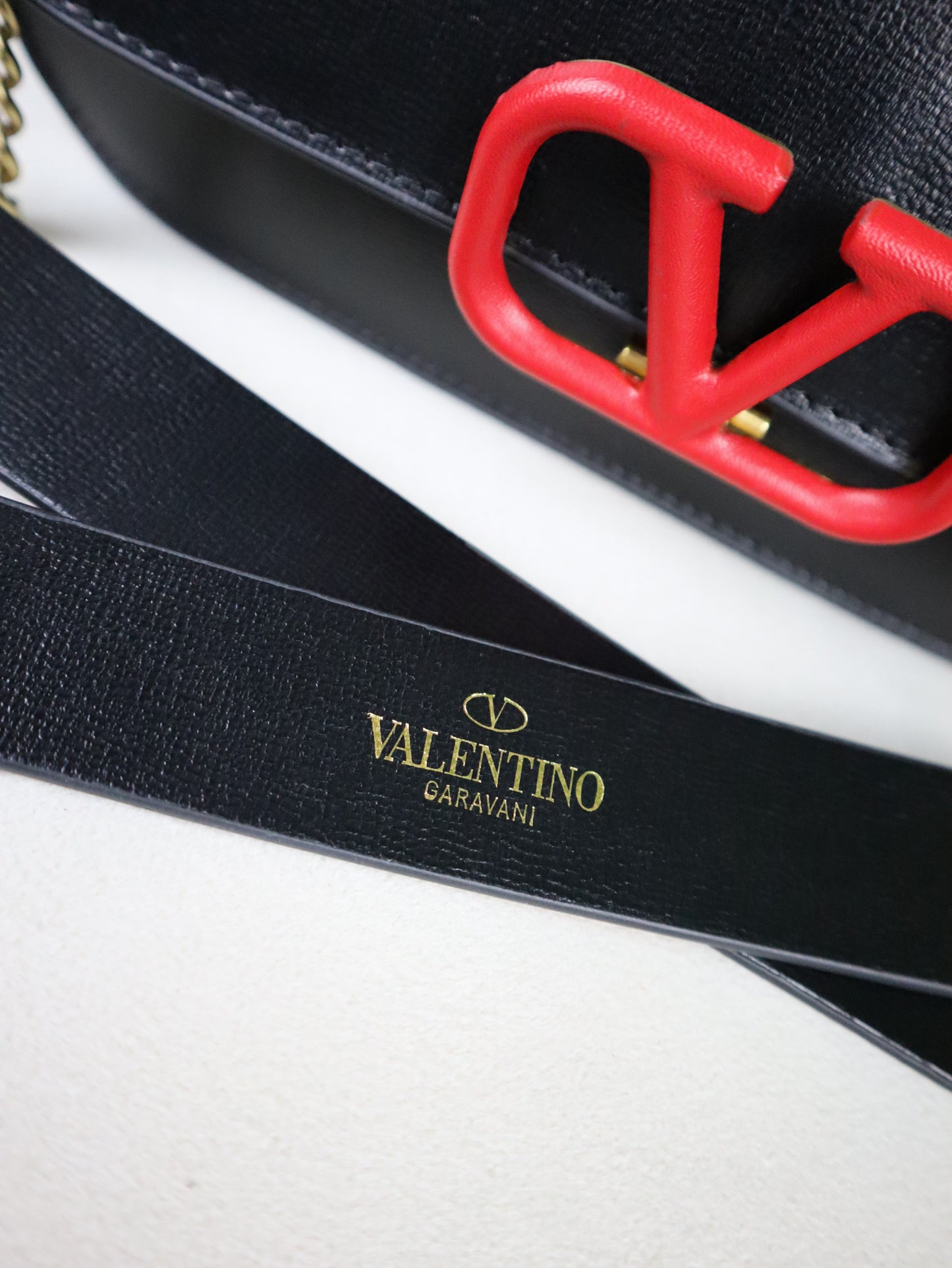 VALENTINO Borsa a spalla VLock nera