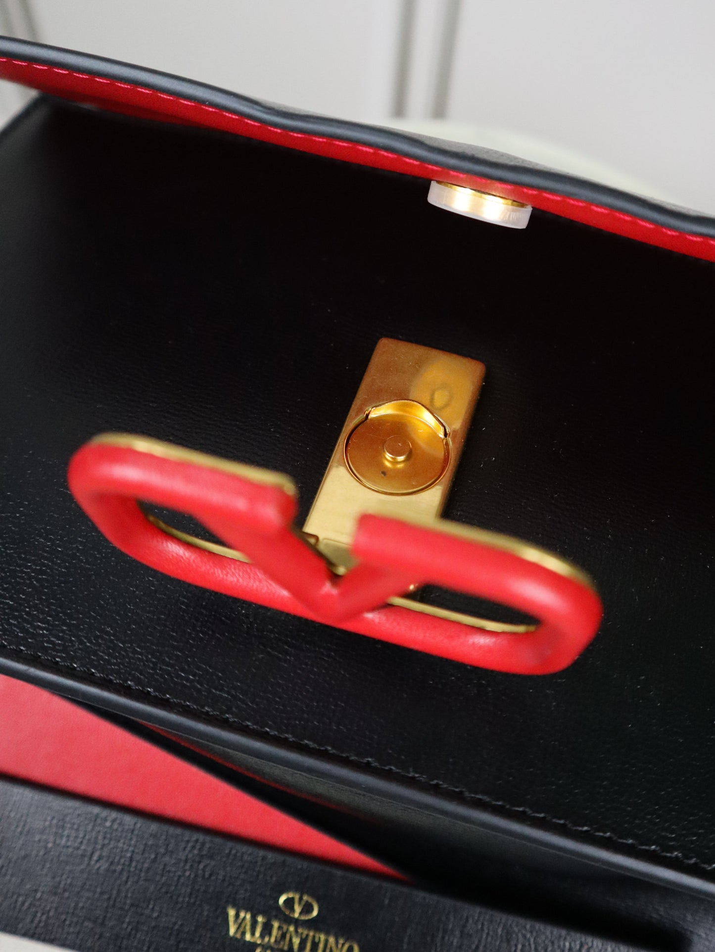VALENTINO Borsa a spalla VLock nera