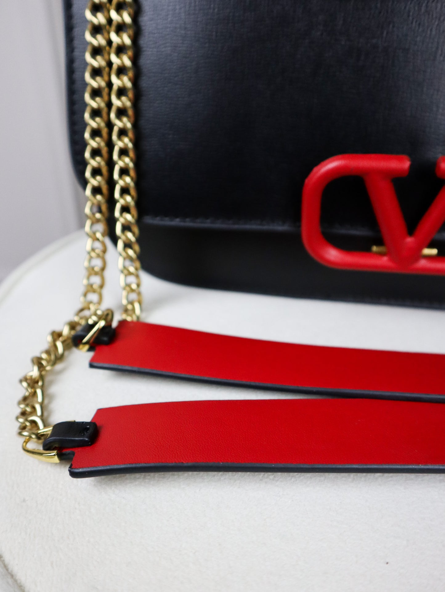 VALENTINO Borsa a spalla VLock nera