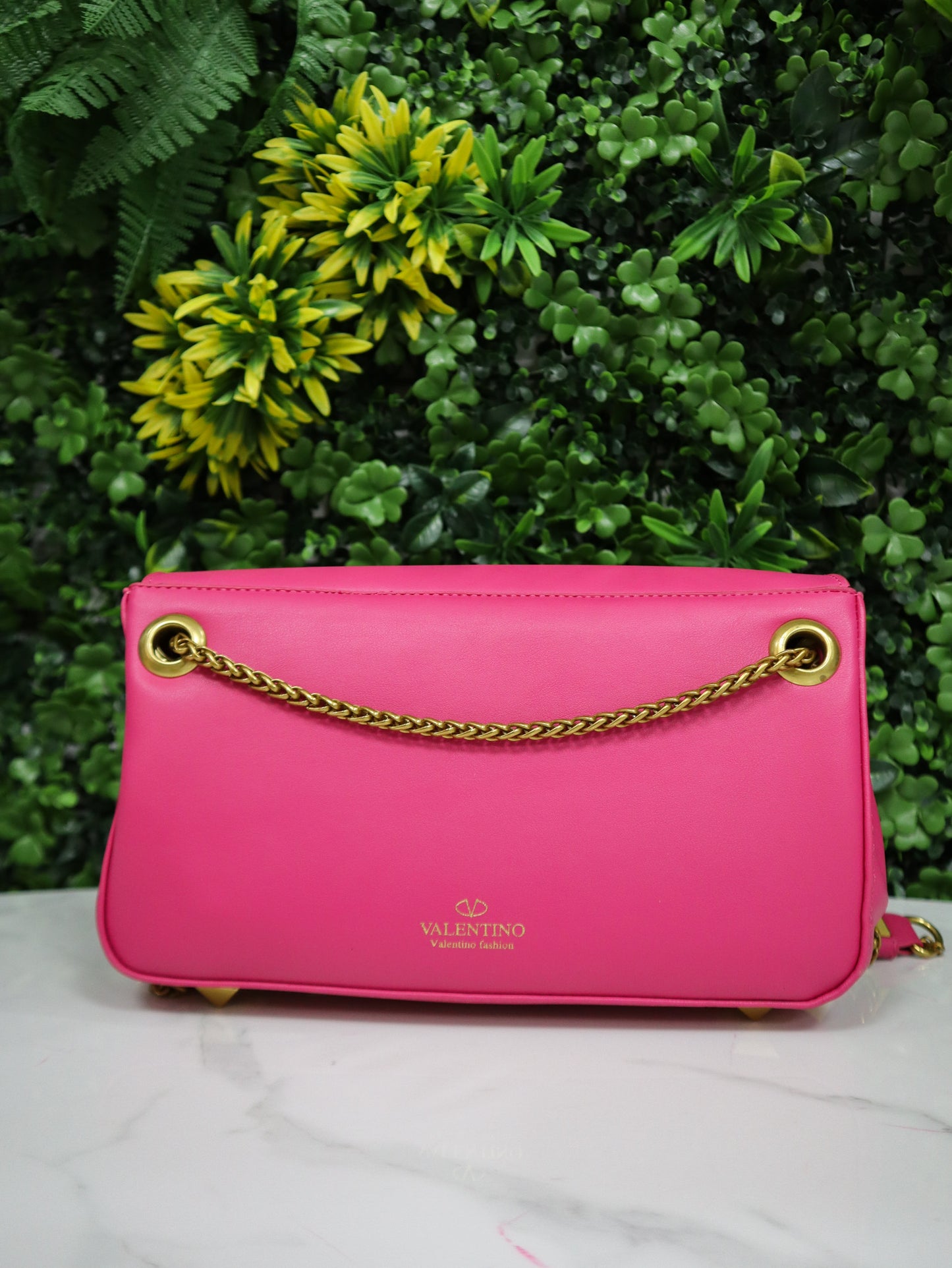 VALENTINO Borsa a spalla fucsia