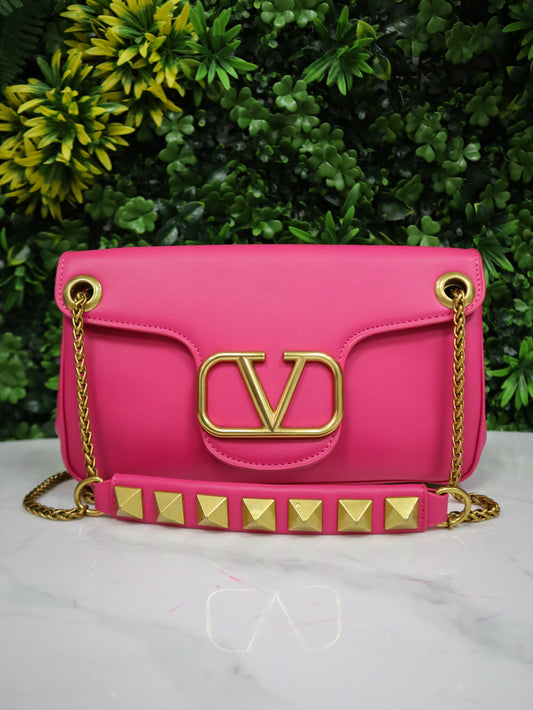 VALENTINO Borsa a spalla fucsia