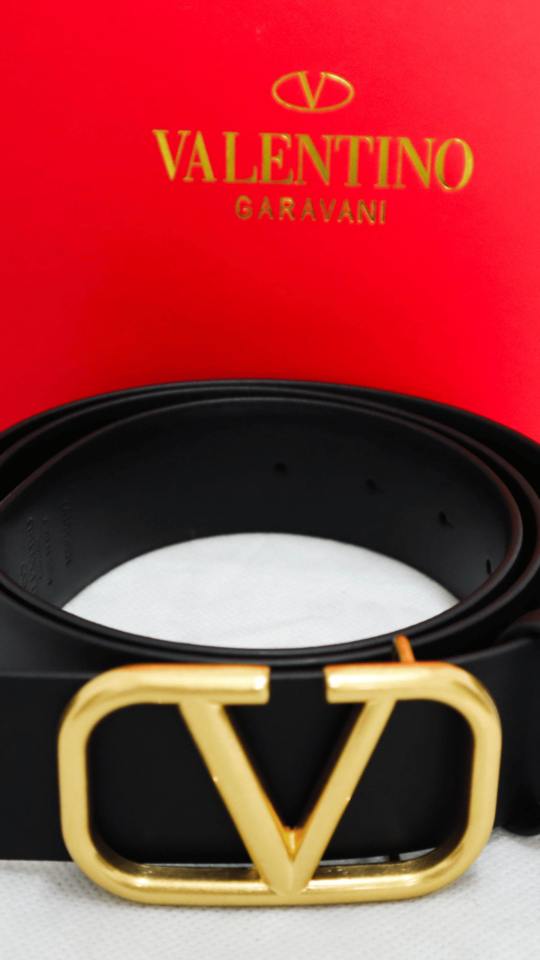 VALENTINO Cintura Vlogo Signature nera