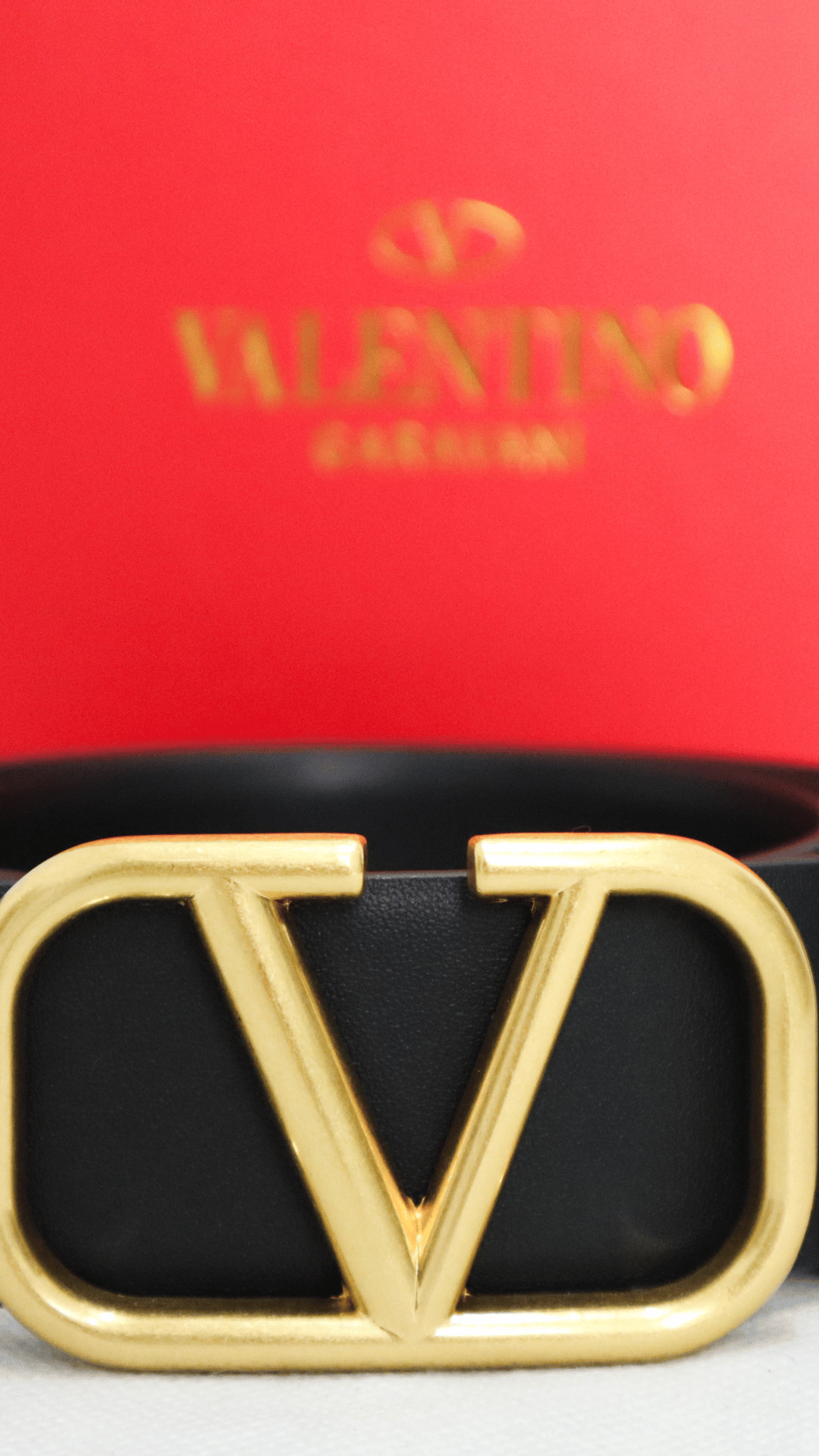 VALENTINO Cintura Vlogo Signature nera