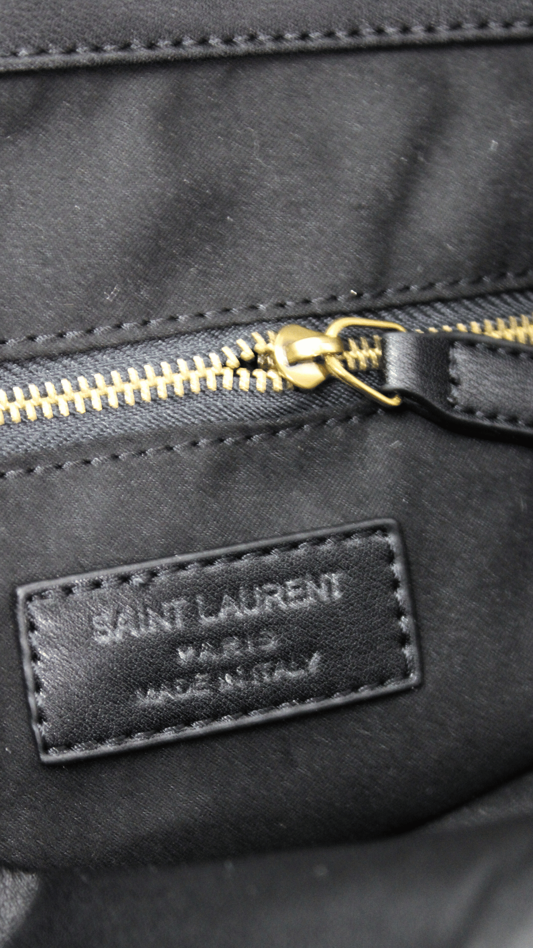 YSL bag icare plain nera