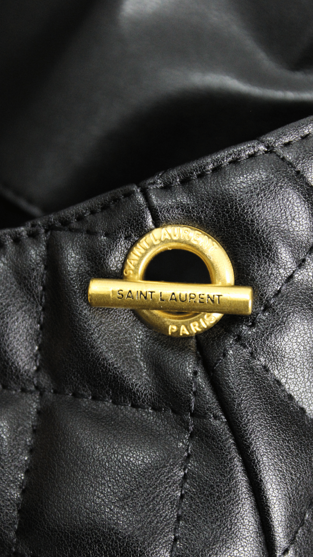 YSL bag icare plain nera