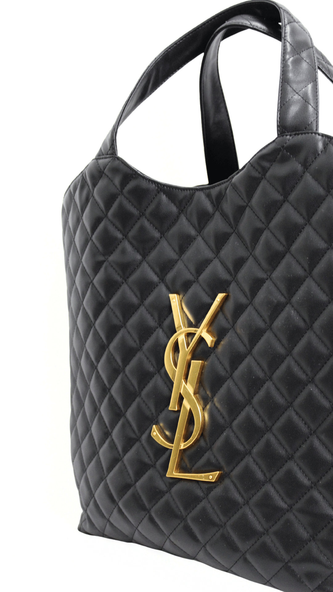 YSL bag icare plain nera